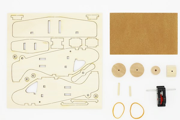 プルバック飛行機工作