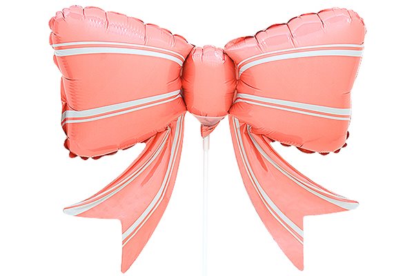 ミニエレガントリボンバルーンスティック付