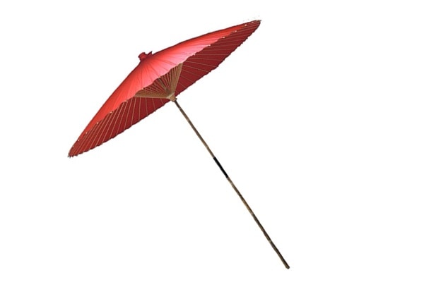 ○○○送料無料・新品・野点傘B小・長さ190cm・直径143cm○