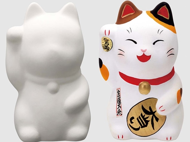絵付け招き猫貯金箱｜イベント用品販促ZERO