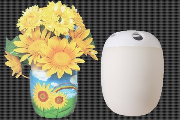 個性的でかわいい陶器のフラワーポット（花瓶）｜釉薬コートで水もOK！ペン立てにも使える多穴デザイン