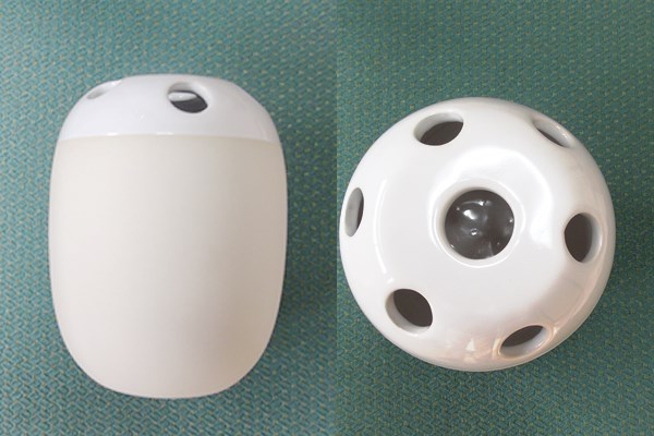 個性的でかわいい陶器のフラワーポット（花瓶）｜釉薬コートで水もOK！ペン立てにも使える多穴デザイン