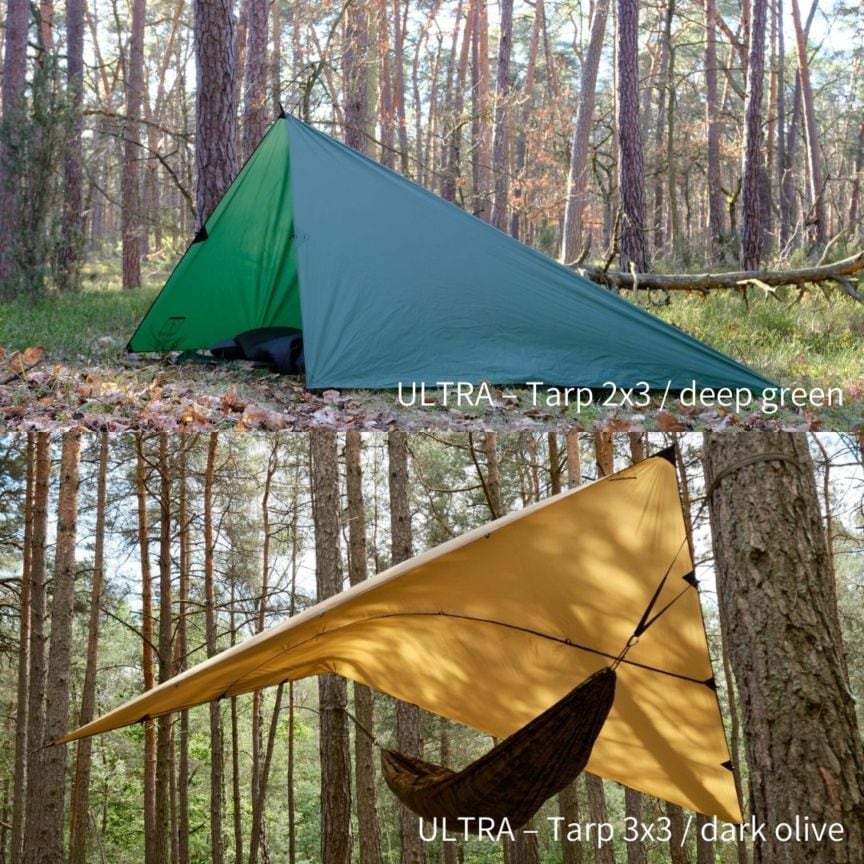 BUSHMEN THERMO-Tarp™ 4×3 オリーブ THERMO-Tarp™ 4x3 / olive - sklep bushcraftowy BUSHMEN