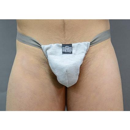 黒猫　褌　スエット　グレー