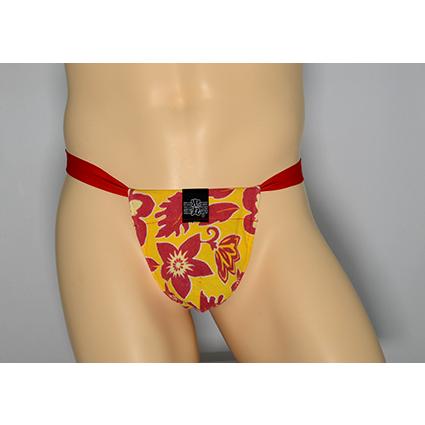 黒猫ニット　ハイビスカス　黄