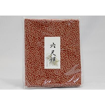 六尺　褌　蛸唐草　赤