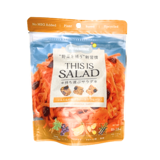 KAWAIINE THIS IS SALAD にんじんの板グラノーラ フルーツ (80g入り)