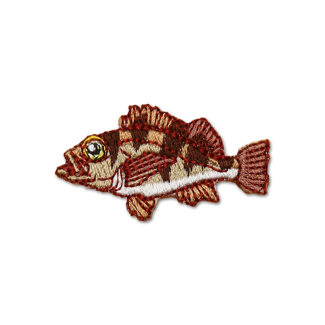 アイロンアップリケ メバル