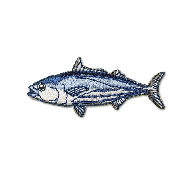 アイロンアップリケ カツオ