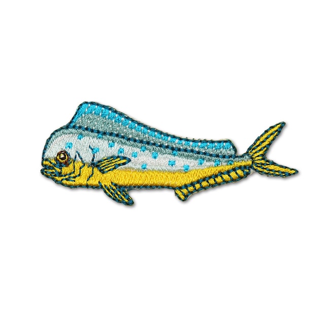 アイロンアップリケ シイラ