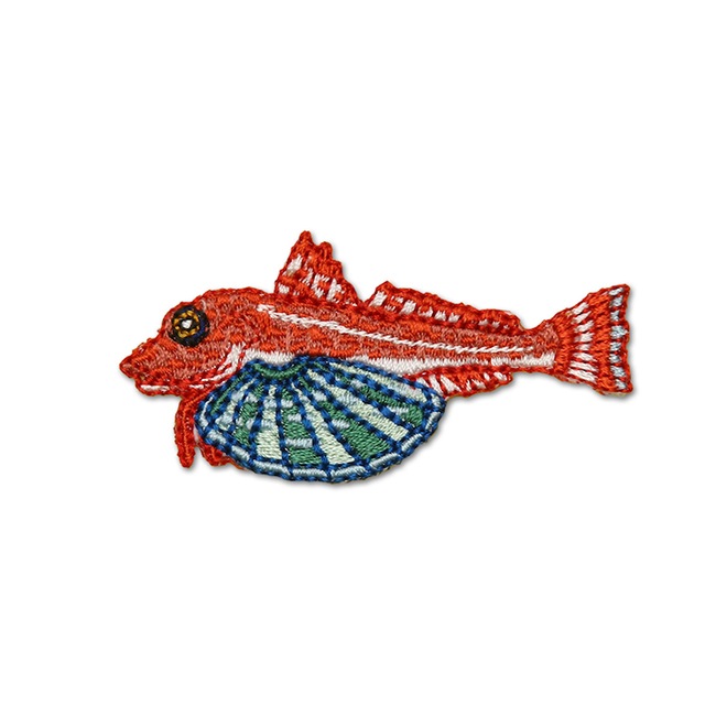 アイロンアップリケ ホウボウ