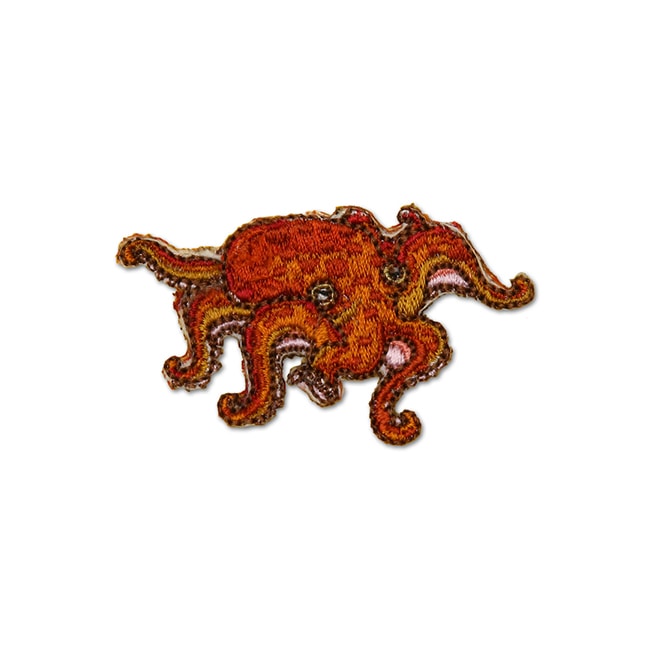 アイロンアップリケ マダコ