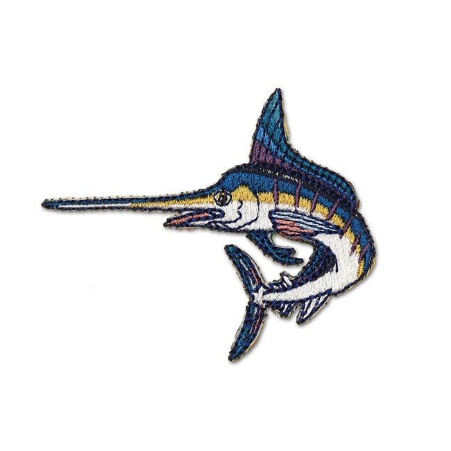 アイロンアップリケ クロカワカジキ