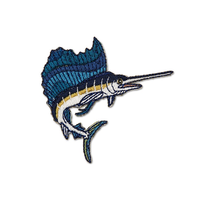 アイロンアップリケ バショウカジキ