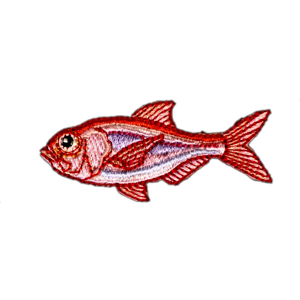 アイロンアップリケ キンメダイ