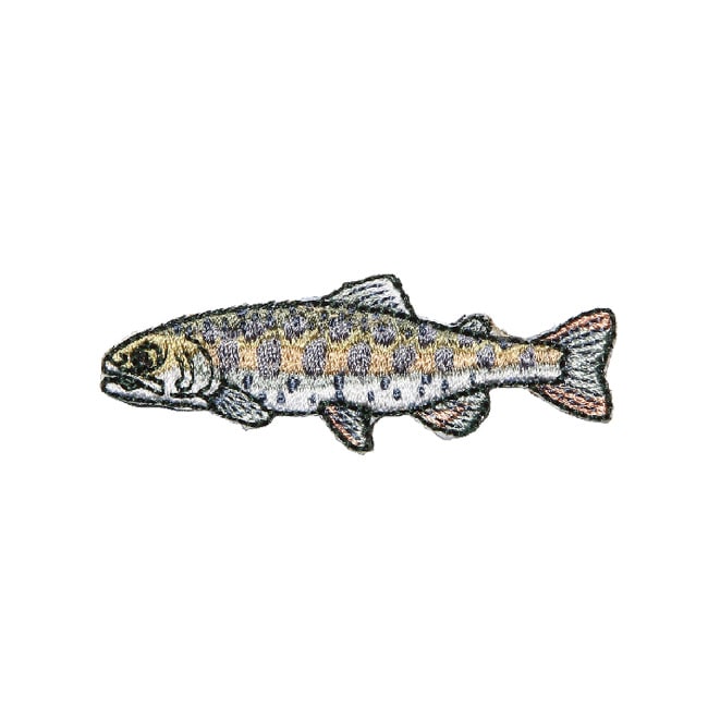 アイロンアップリケ ヤマメ