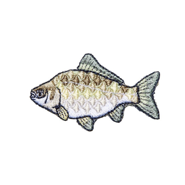 アイロンアップリケ ヘラブナ