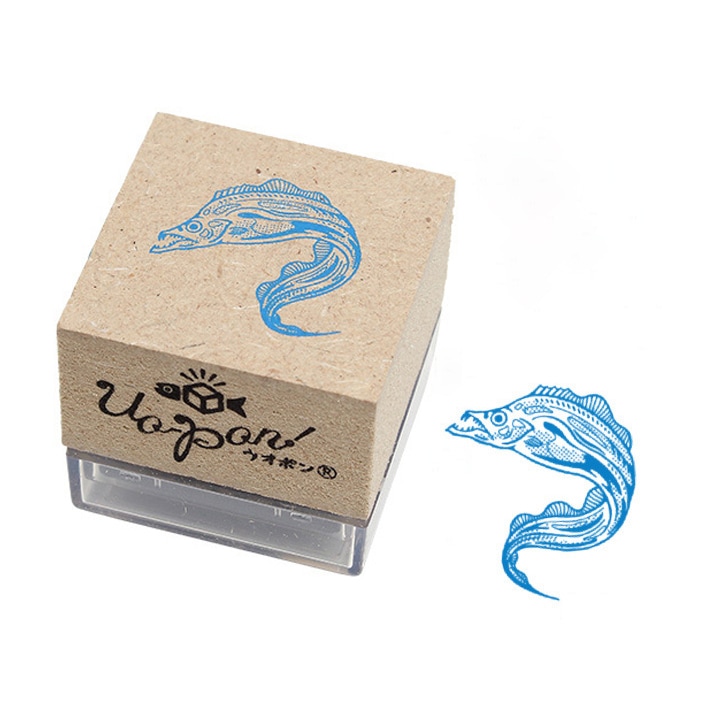 釣魚スタンプ UO-PON! タチウオ（ブルー）