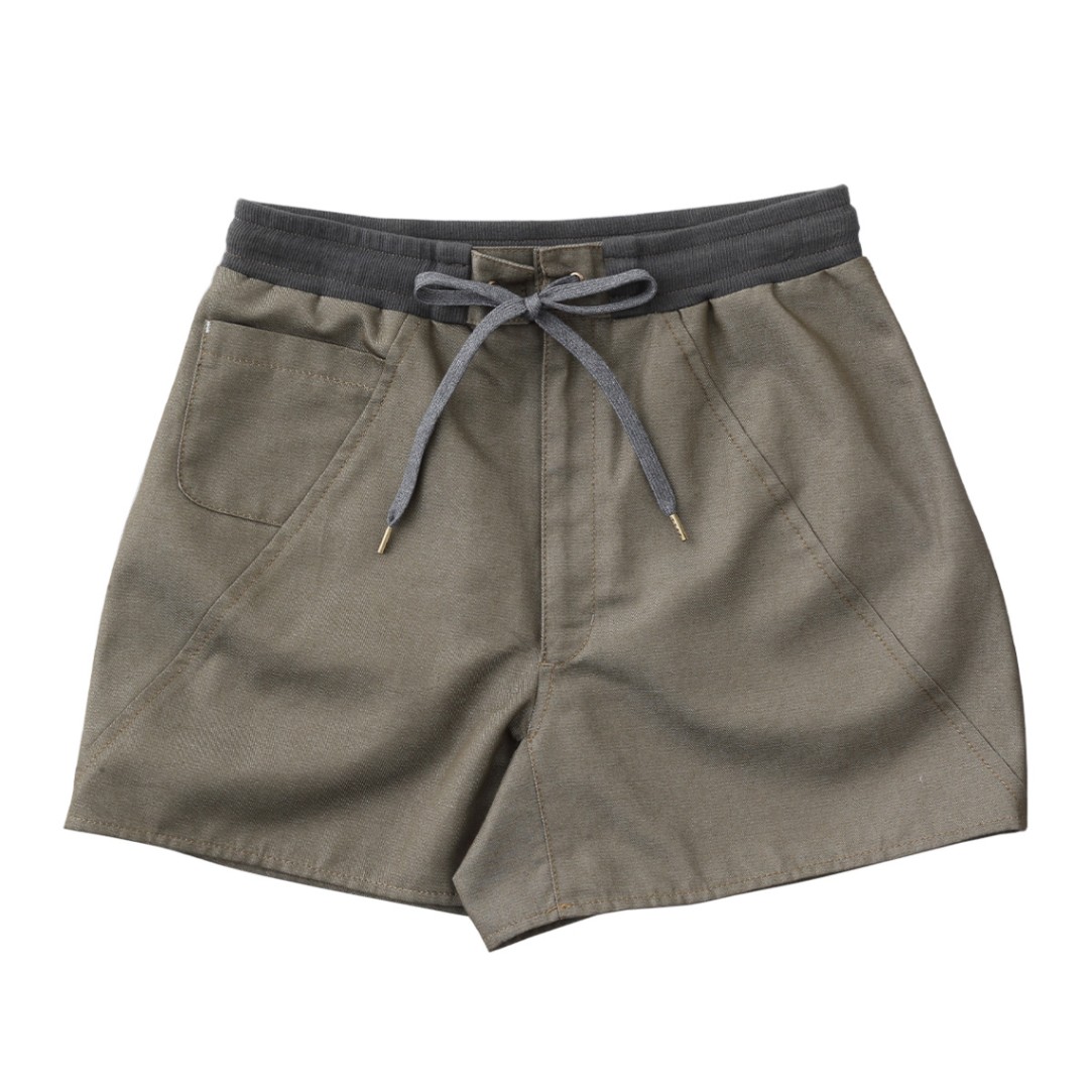 超撥水ショートパンツ【カーキ】