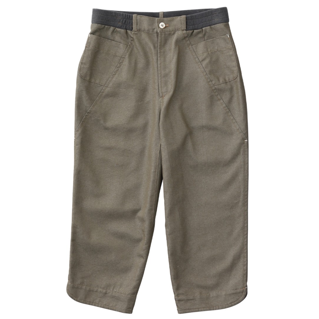 超撥水サブリナパンツ【カーキ】