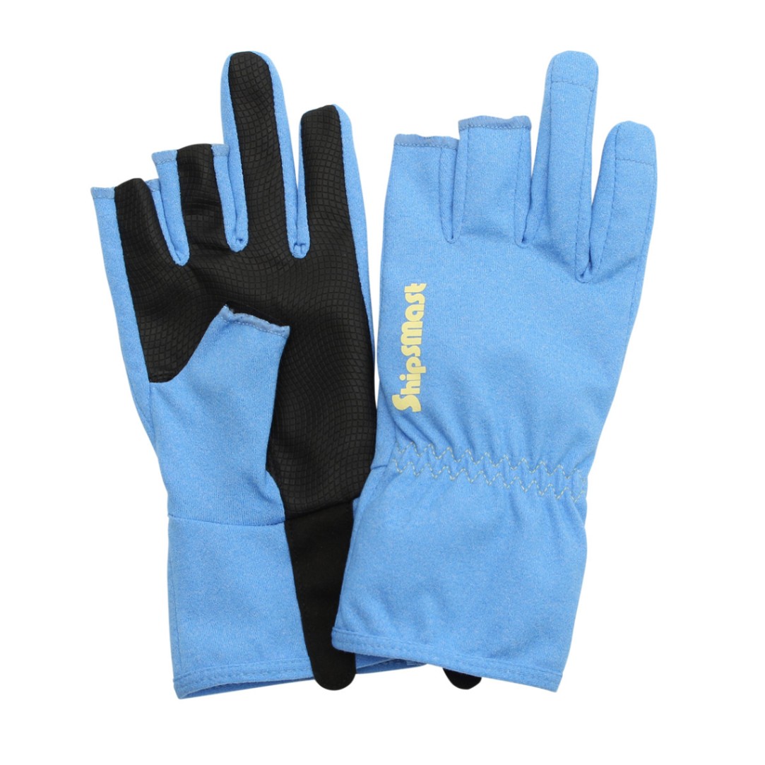 UVカットグローブ 3C ソリッド【ブルー】