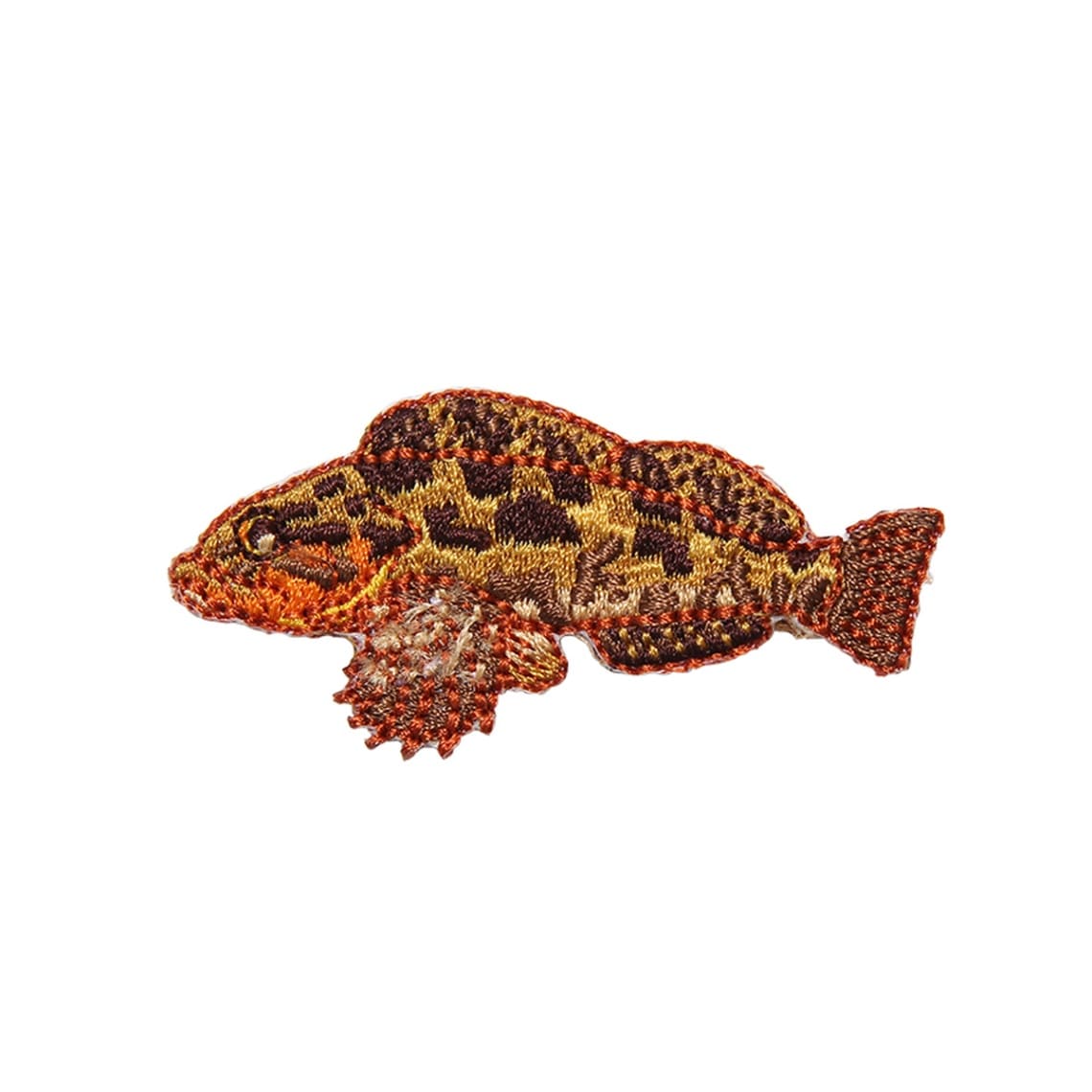 アイロンアップリケ アイナメ