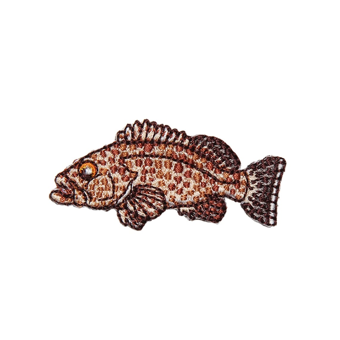 アイロンアップリケ オオモンハタ