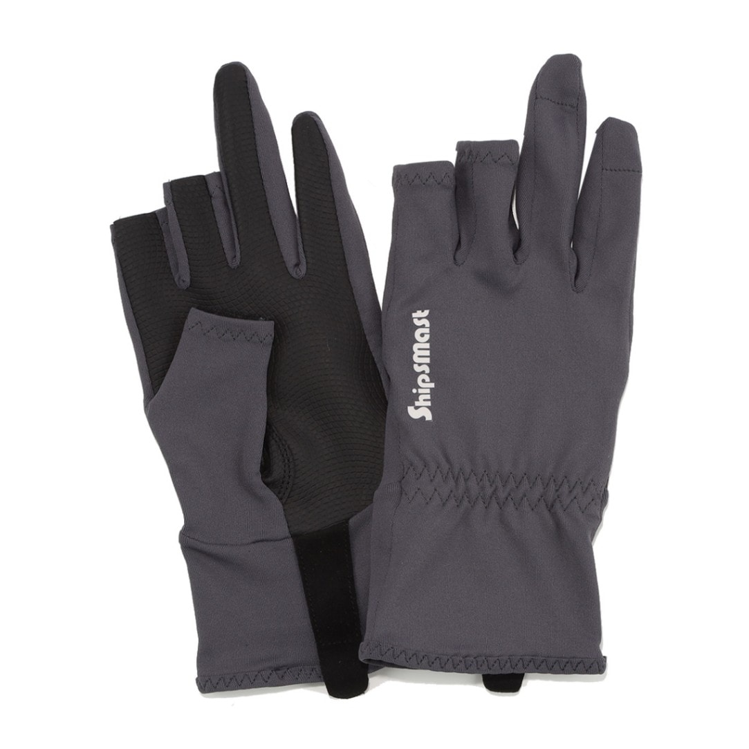 UVカットグローブ3C ソリッド【グレー】