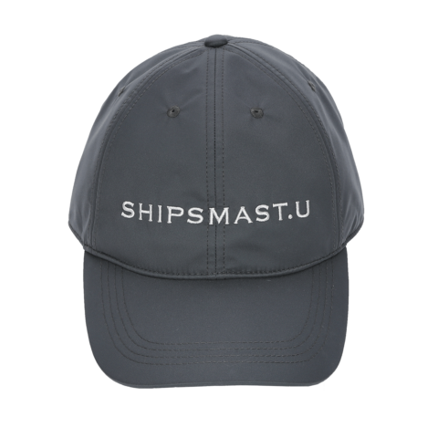 透湿防水ロゴ刺繍キャップ【グレー】