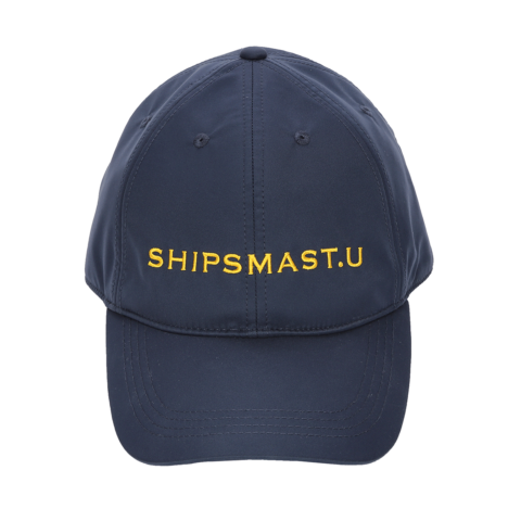 透湿防水ロゴ刺繍キャップ【ネイビー】