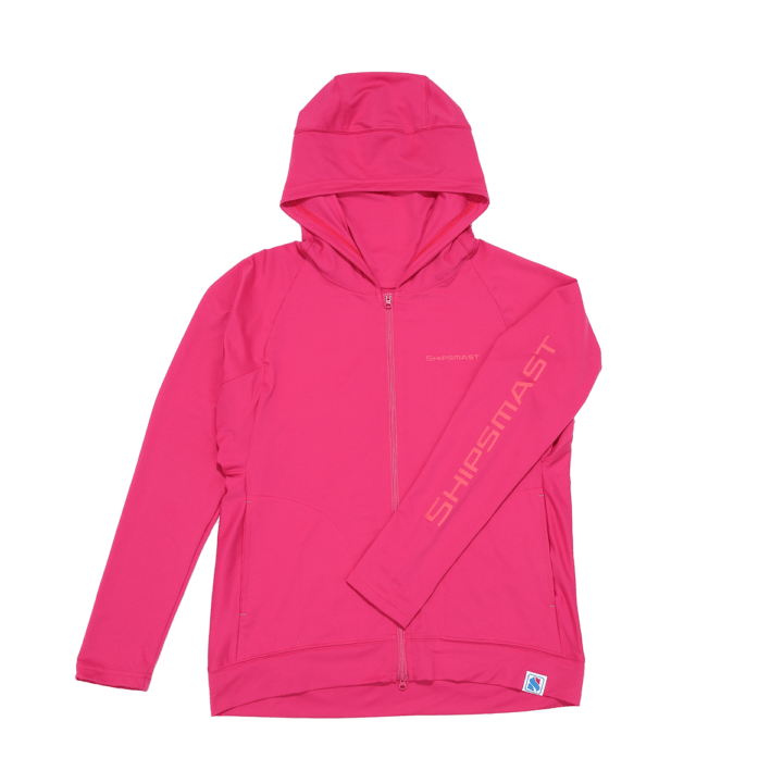 2WAYフードUVカットパーカー【ピンク】