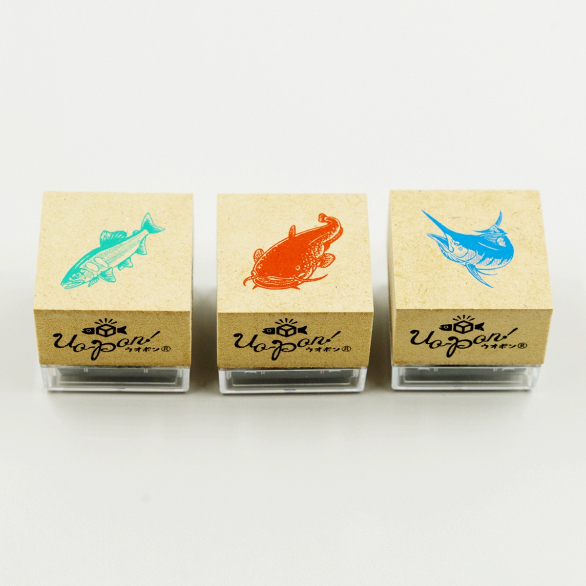 釣魚スタンプ UO-PON! クロカワカジキ（ブルー） | PlusM Online Shop