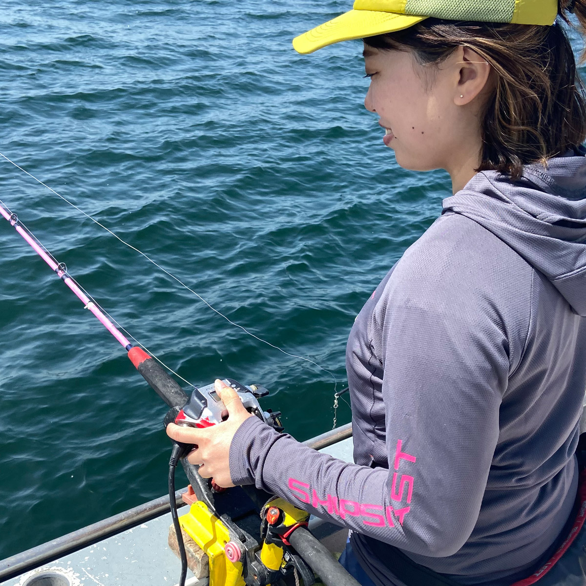 2WAYフードUVカットパーカー【チャコール】