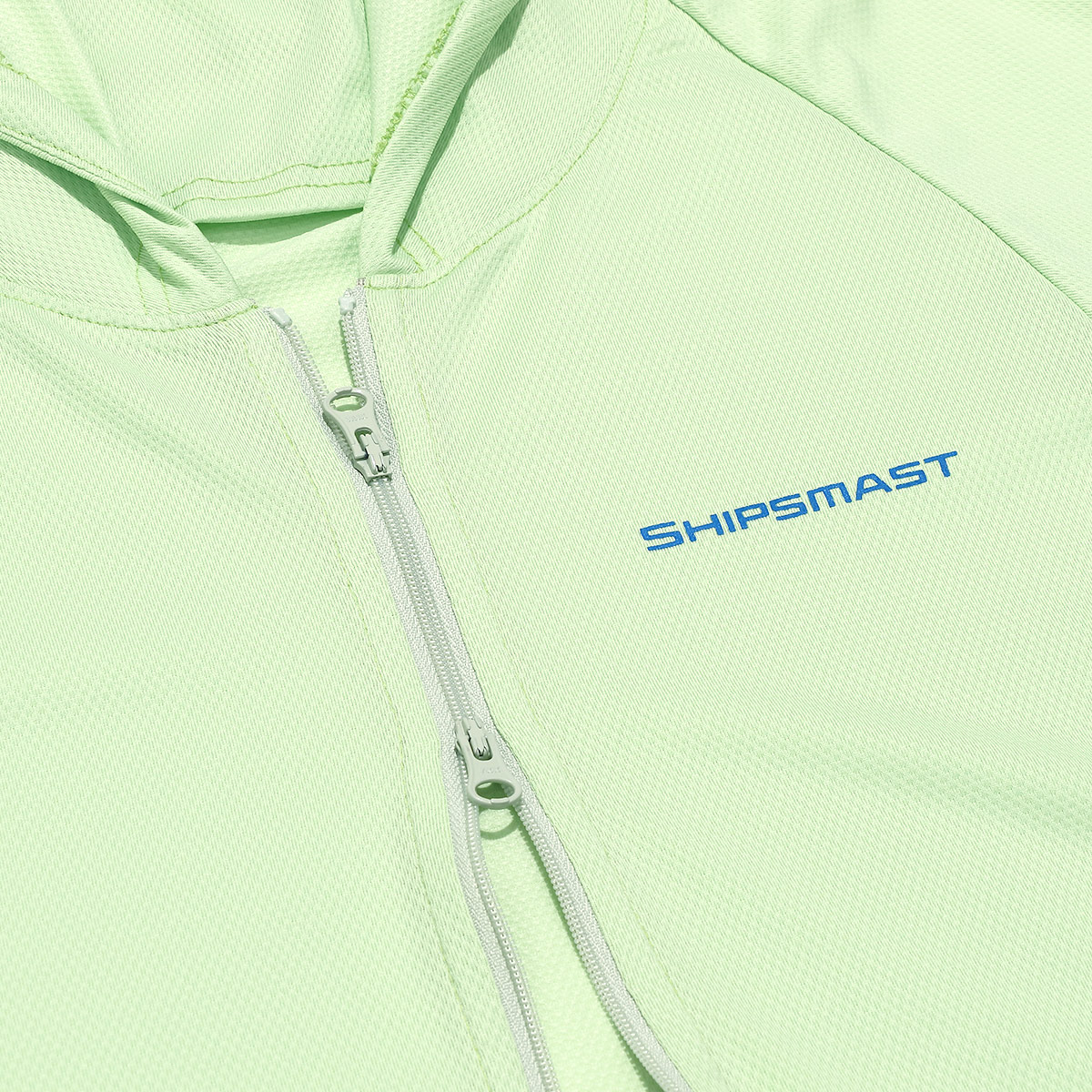 2WAYフードUVカットパーカー【グリーン】