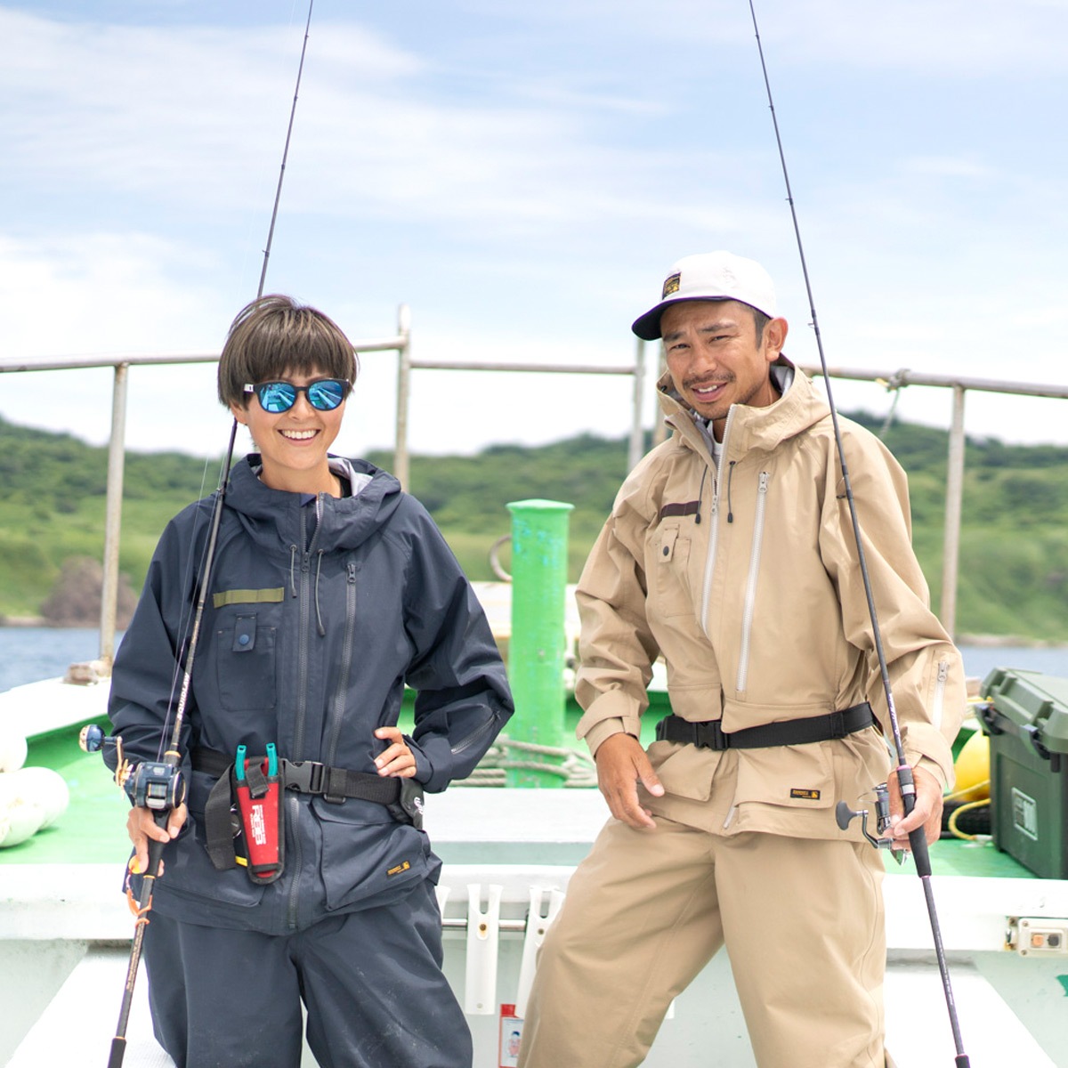 2トーンタグキャップ【ブラック】