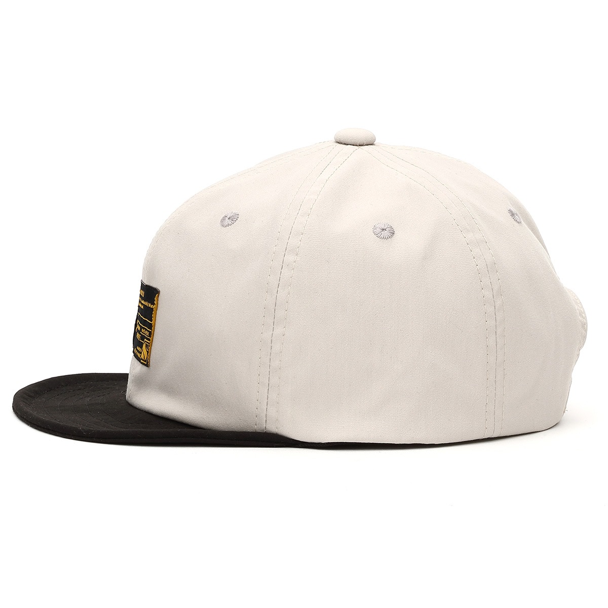 2トーンタグキャップ【ブラック】