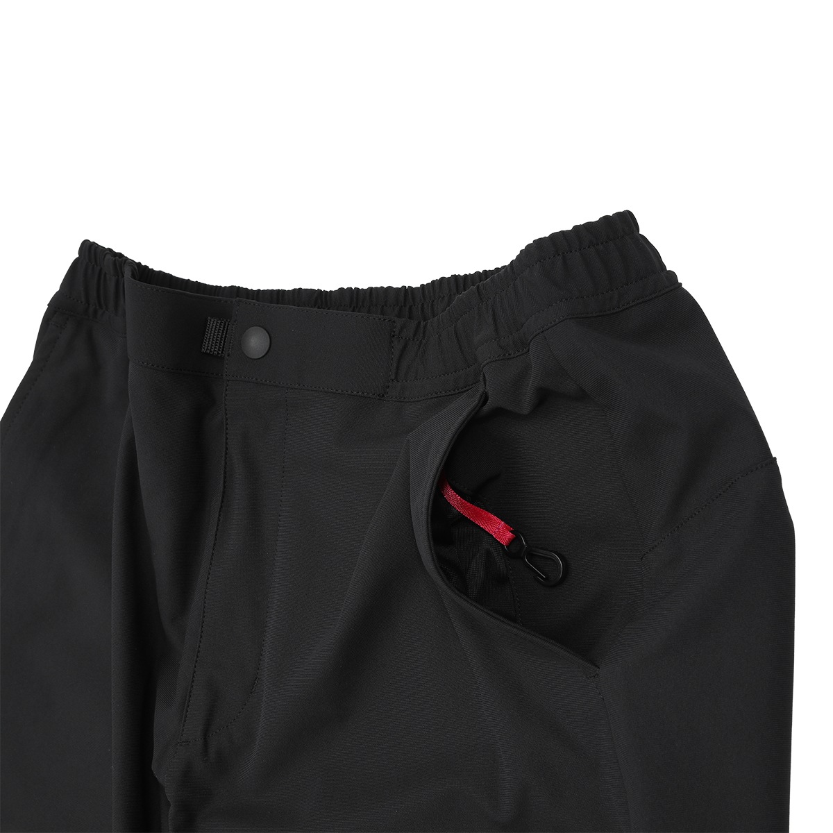 ユーティリティパンツ ストレート【ブラック】