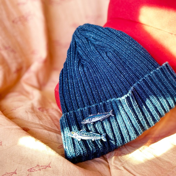 アイロンアップリケ シロギス