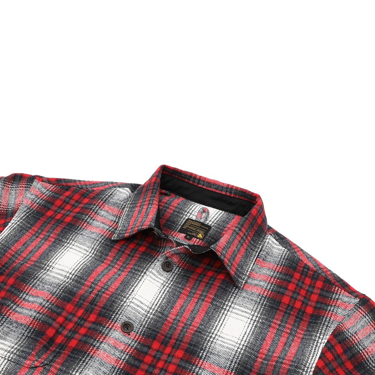 中綿シャツジャケット【レッド】