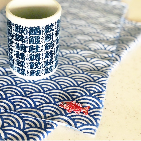 アイロンアップリケ イシガキダイ