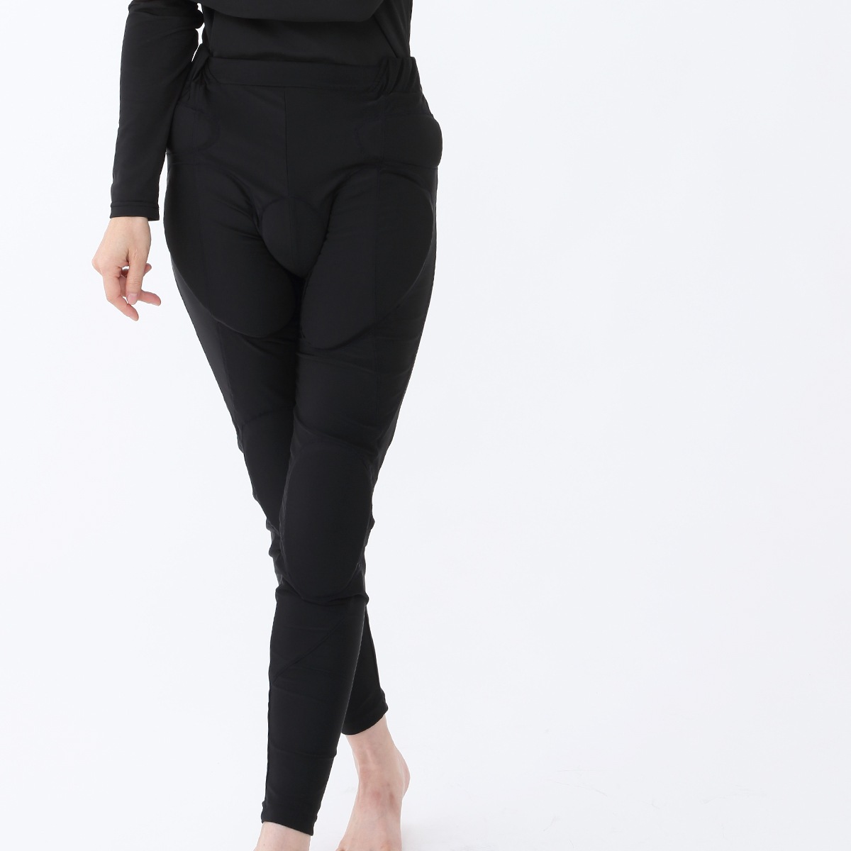 プロテクターレギンス【ブラック】