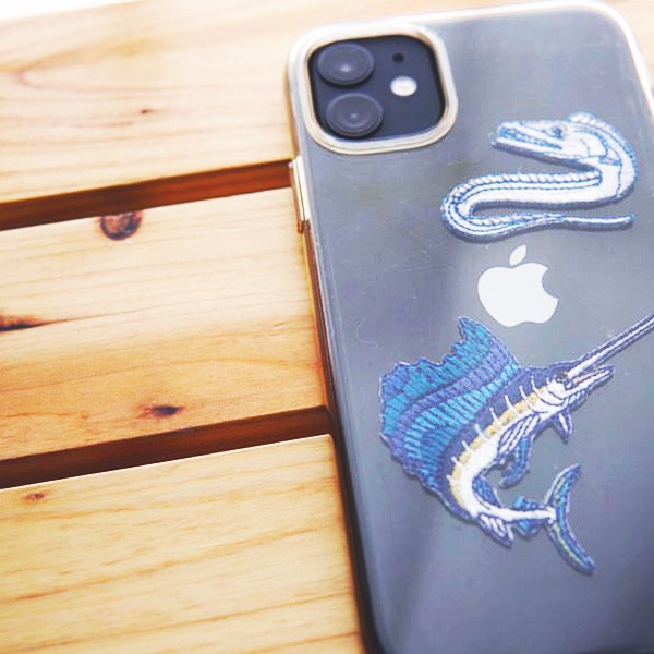 アイロンアップリケ タチウオ