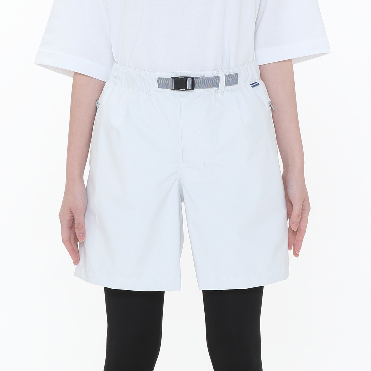 透湿防水キュロット【ホワイト】