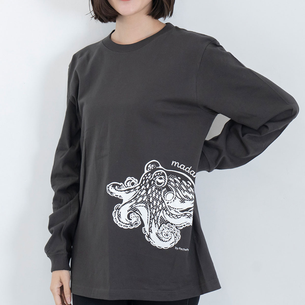 UO-Tシャツ・ロングスリーブ 【マダコ】