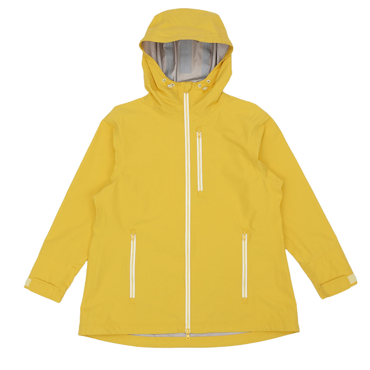 透湿防水ロングジャケット【レモン】