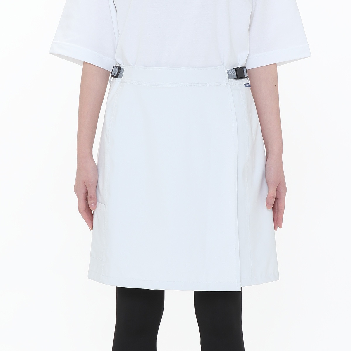 透湿防水ラップスカート【ホワイト】