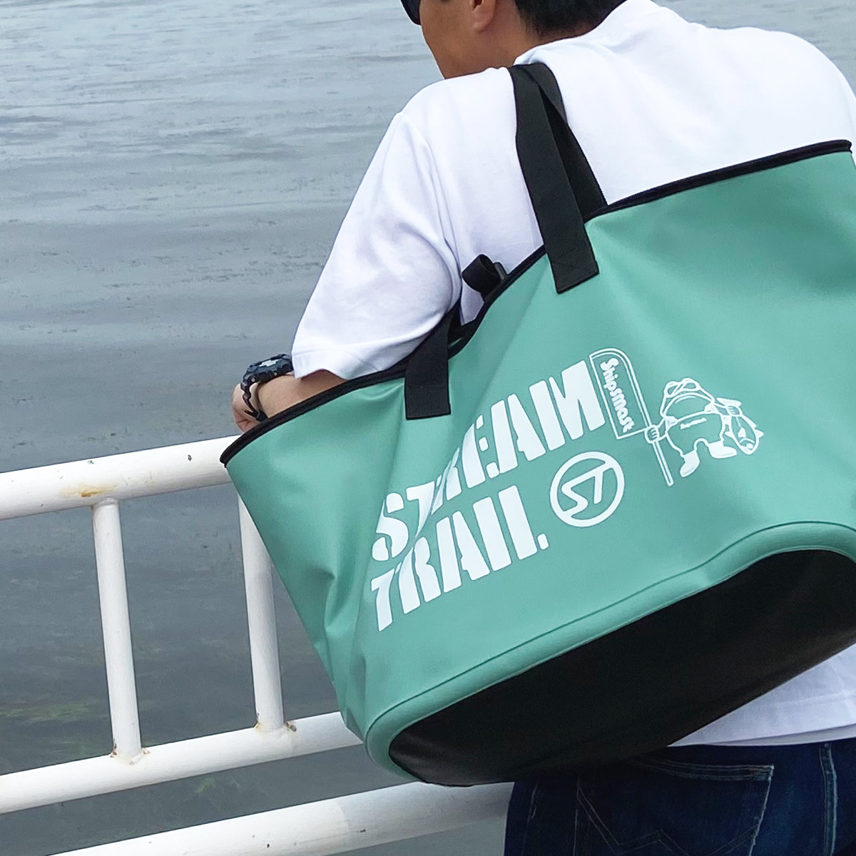 STコラボトートL【グリーン】