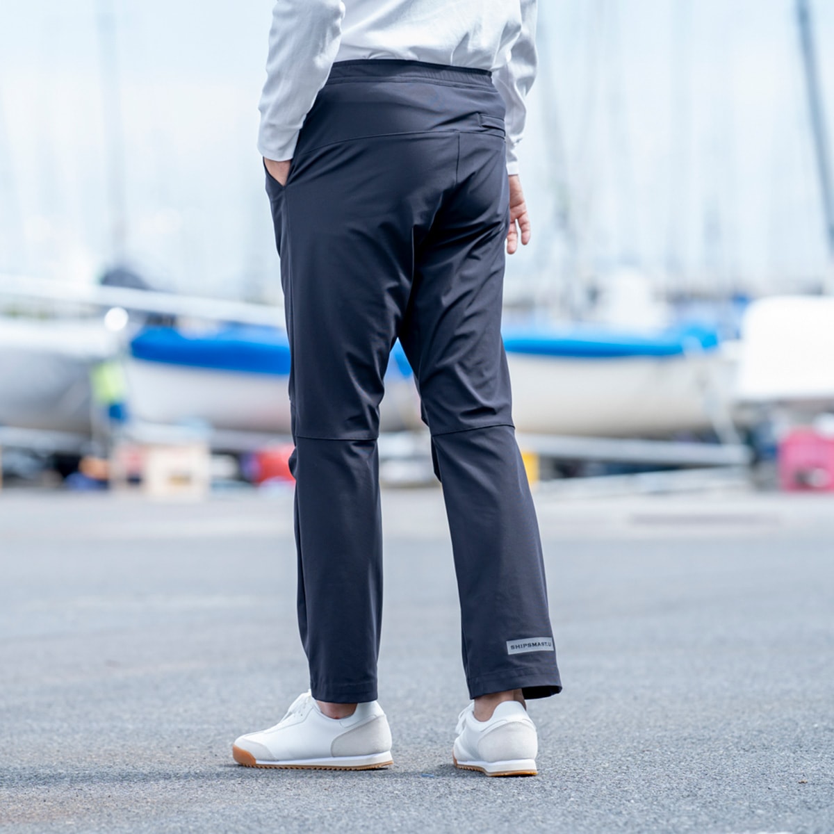 .U ユーティリティパンツ ストレート【チャコール】