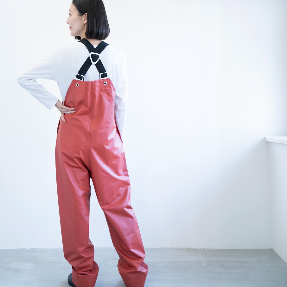 【即納！最大半額！】 PVCサロペット【レッド】 | PlusM Online Shop プラスエム テント・タープ