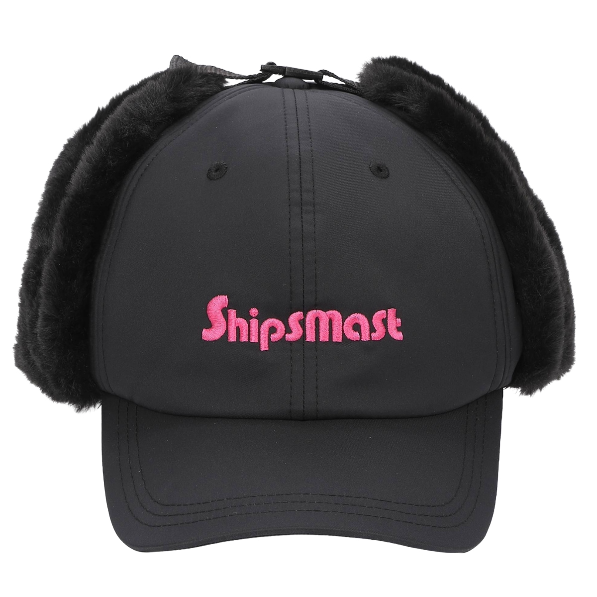 6パネルフライトキャップ【ブラック】